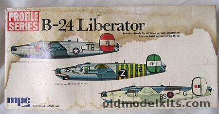 MPC 1/72 B-24 Liberator and Liberator B Mk VI - Profile Series plastic model kit